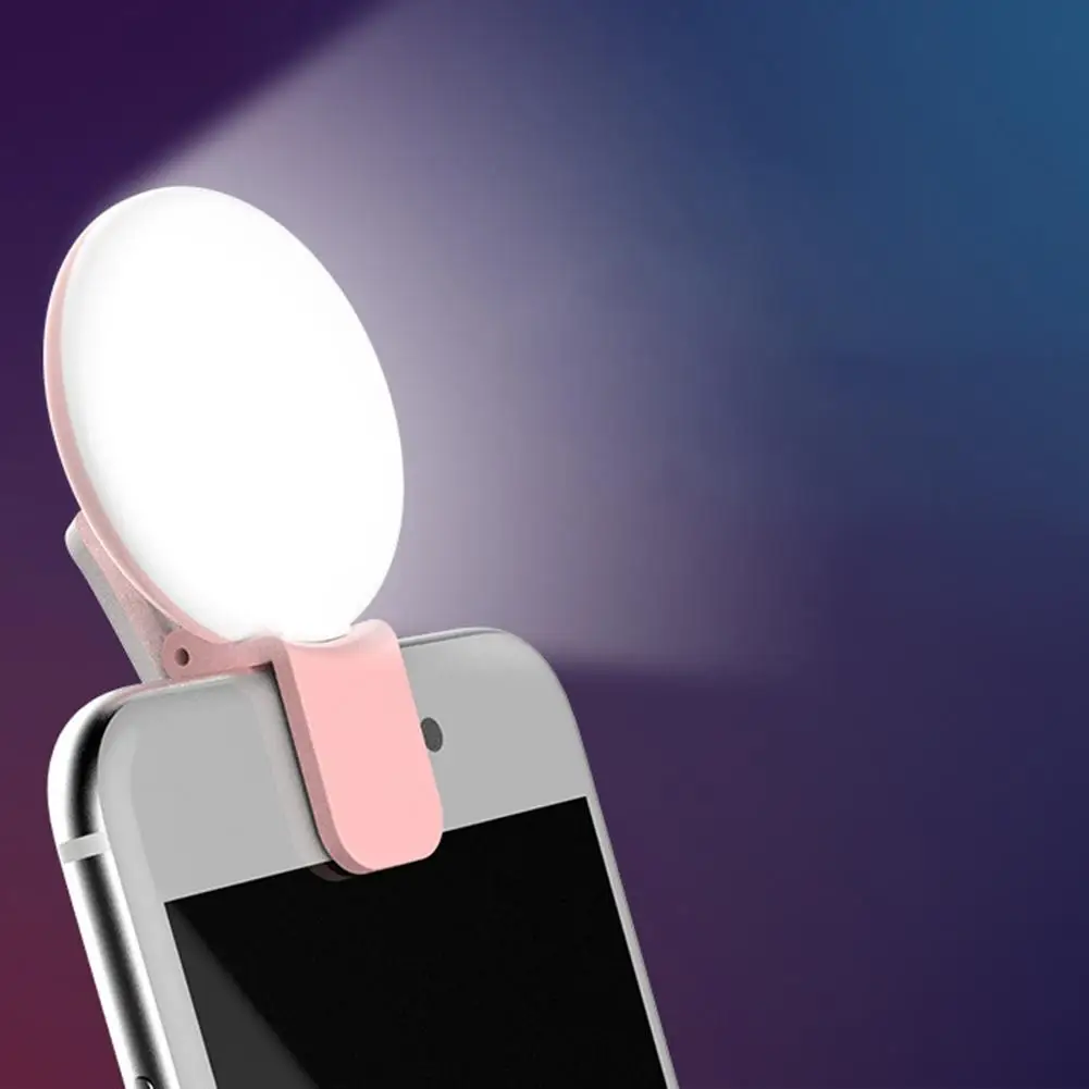 Photography Lighting Wand - Lampu Cincin Swafoto LED Ponsel Mini