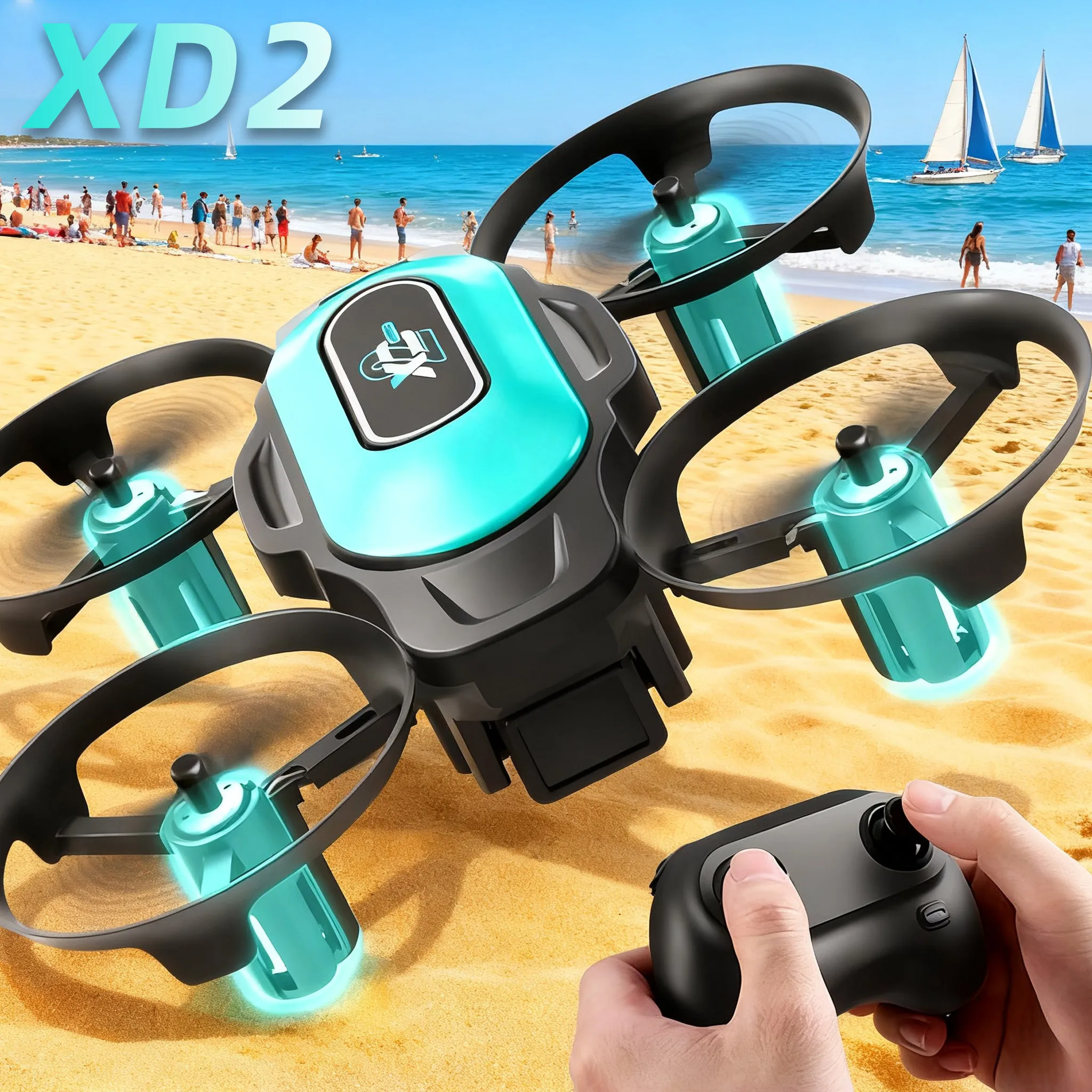 Macro Photography Led Lighting - XD2 Mini Drone, 360 ° Aksi