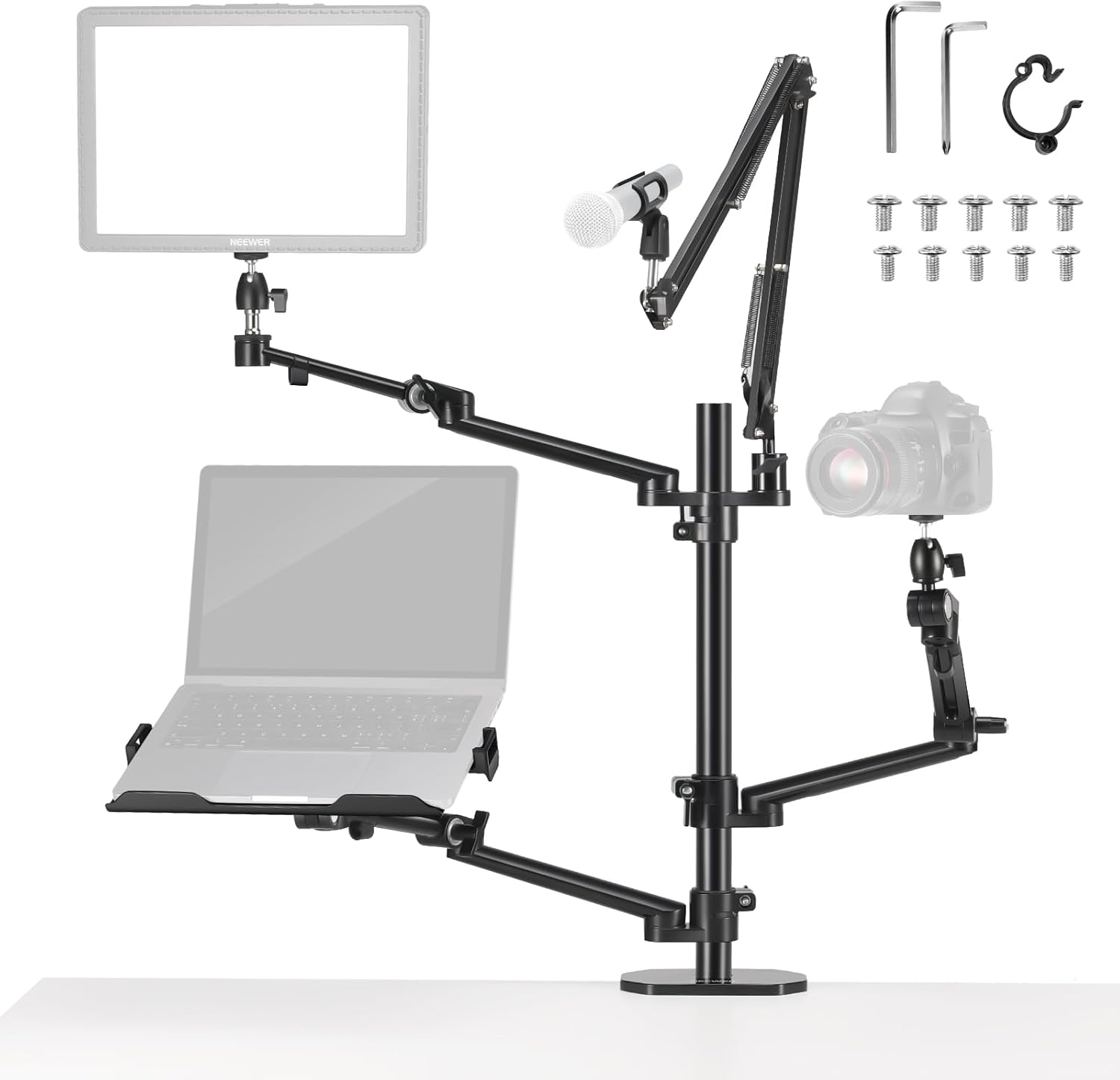 Photography Lighting Rig - Rig Kamera Overhead untuk Meja dengan