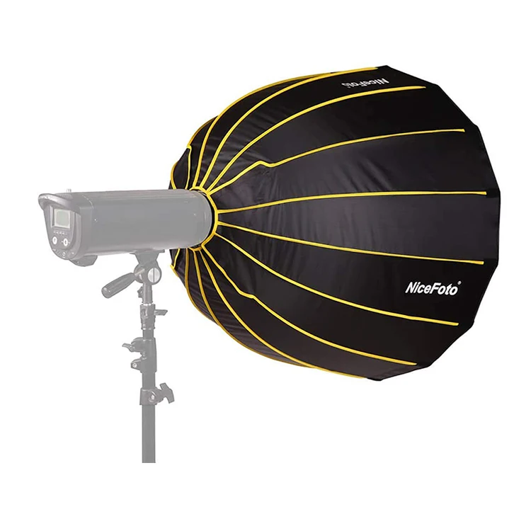 Parabolic Umbrella Deep - Softbox Payung Parabola Lipat Cepat 35
