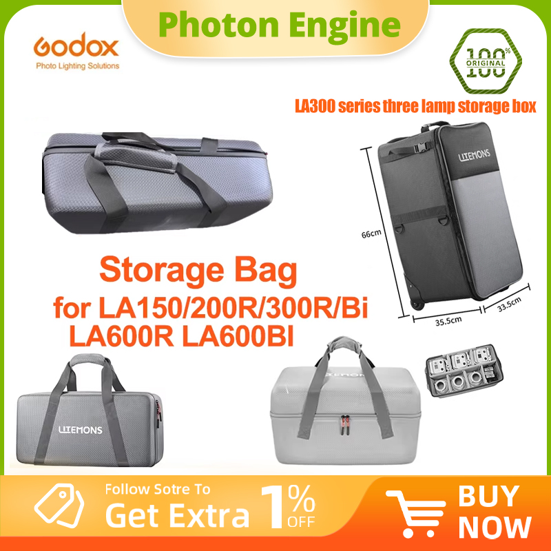 Photography And Lighting - Tas Penyimpanan Lampu Fotografi GODOX untuk