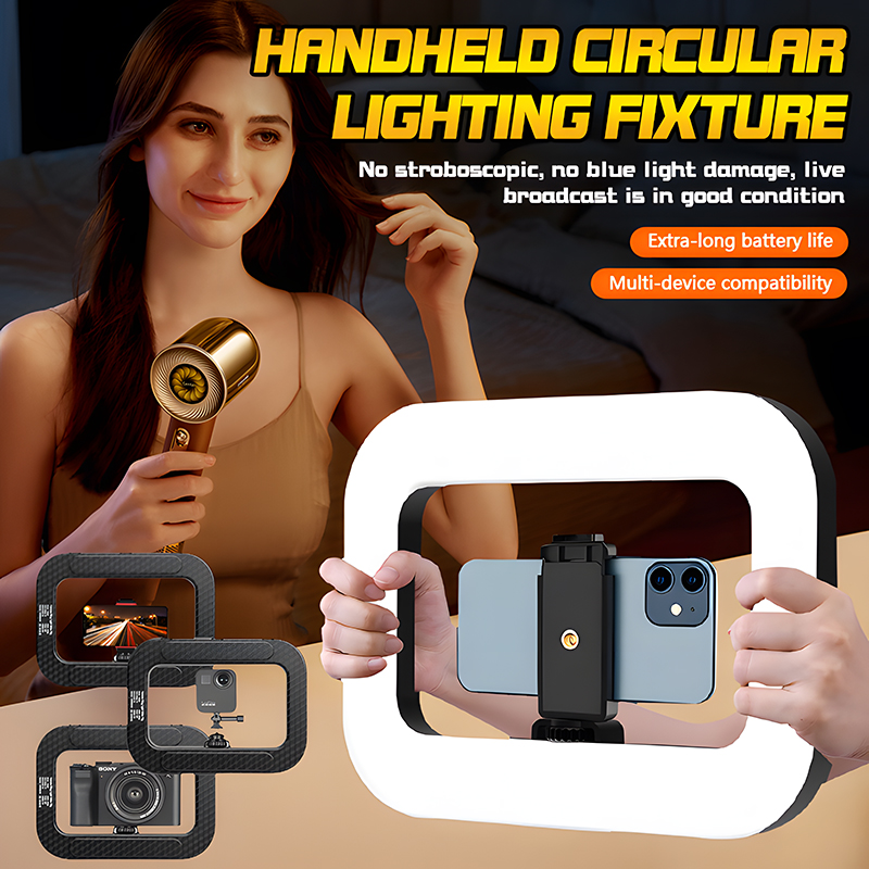 Photography Artificial Lighting - Lampu LED Cincin Genggam Roreta, Dapat