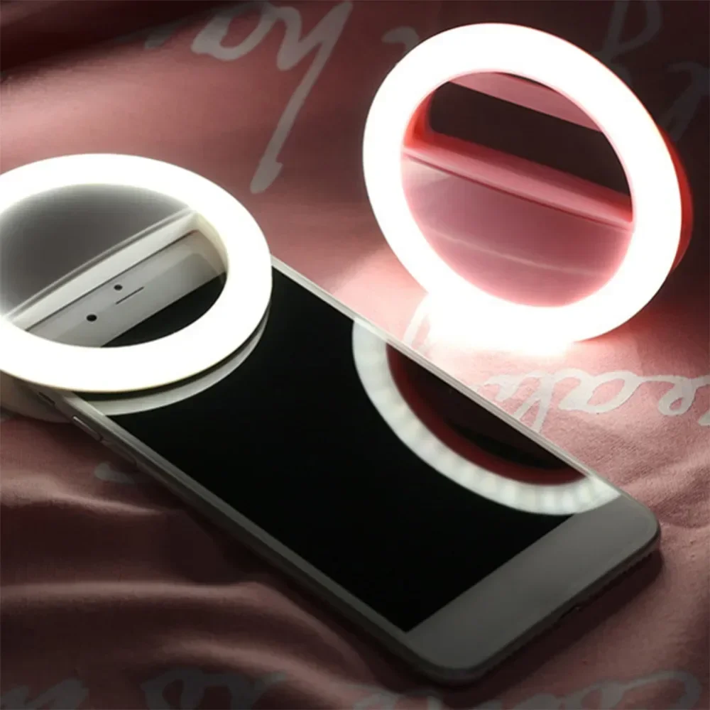 Photography Lighting Wand - Lampu Cincin Selfie LED Lampu Clip-On