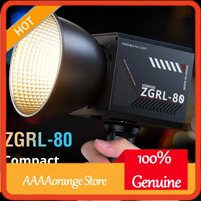 Photography Lighting For Outdoors - Lampu Video LED COB ZGRL80 80W