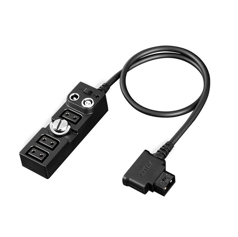 Photography Lighting Rig - 5in1 d-tap 2pin konektor melingkar Hub