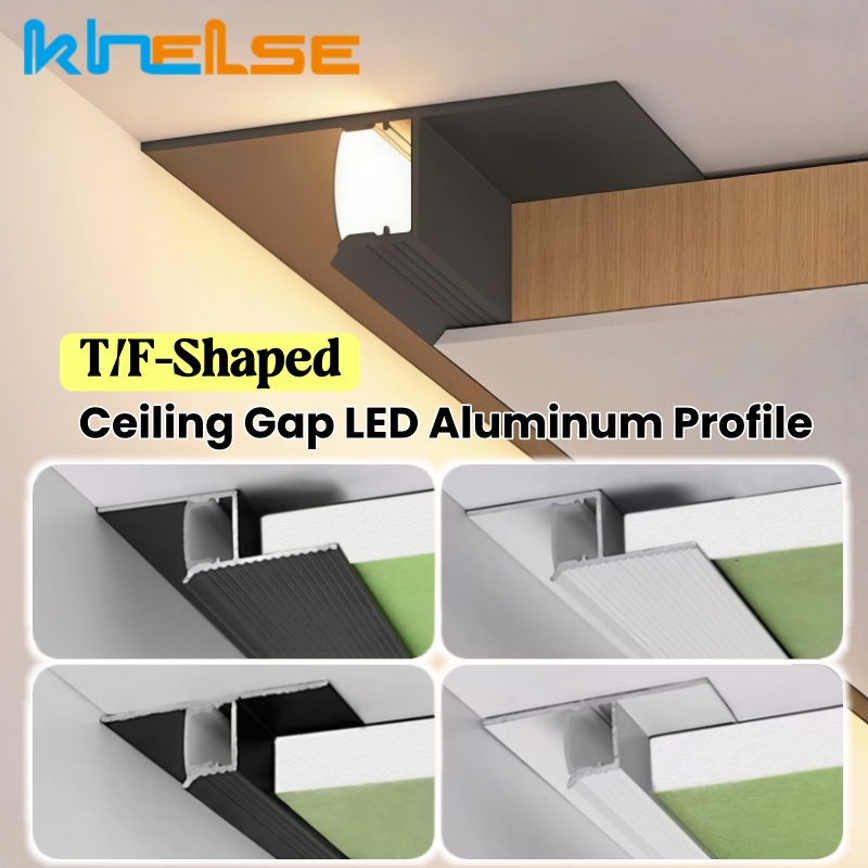 Diffusion Material Roll - Profil Aluminium LED Tersembunyi Bentuk T/Z