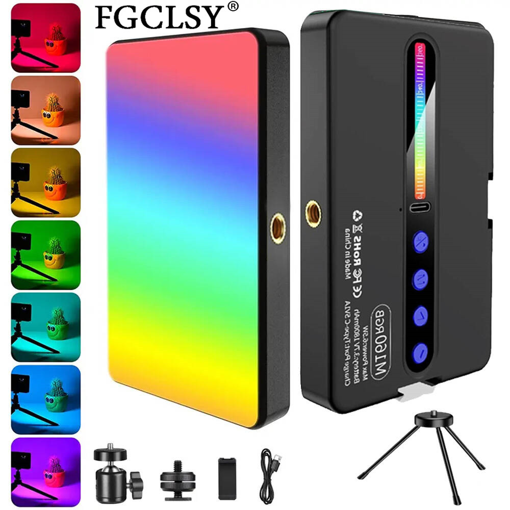 Photography Lighting Uk - Lampu Kamera LED RGB Output Warna