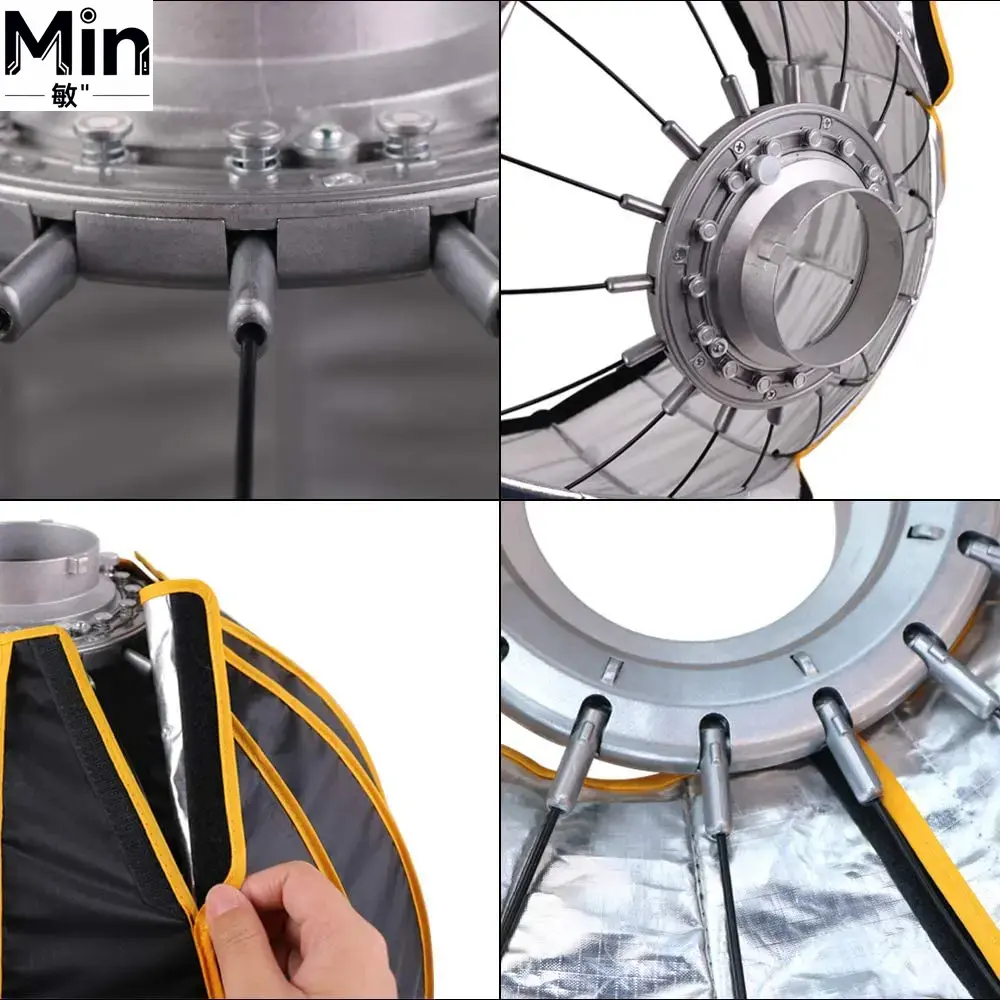 Parabolic Umbrella Deep - Softbox Payung Parabola Lipat 35 inci