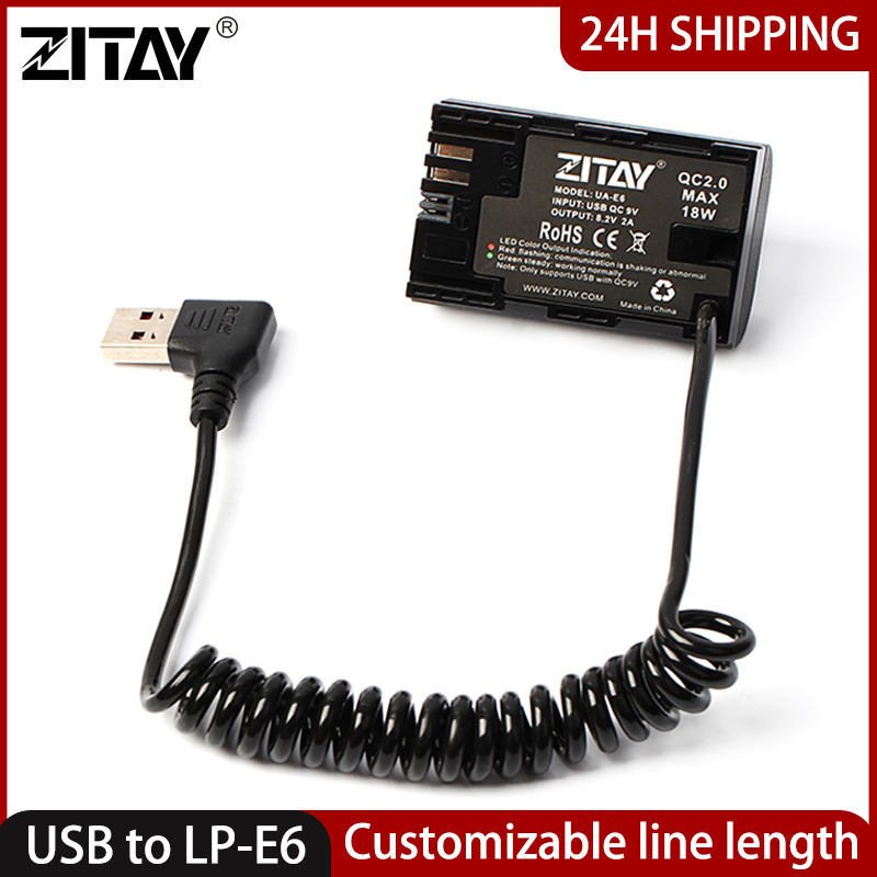 Photography Lighting For Dummies - Baterai Dummy Kamera ZITAY USB ke