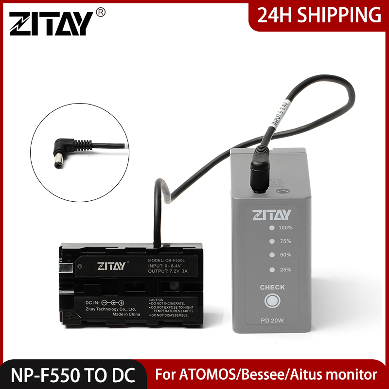 Photography Lighting For Dummies - ZITAY NP-F550 Baterai Dummy ke Adaptor