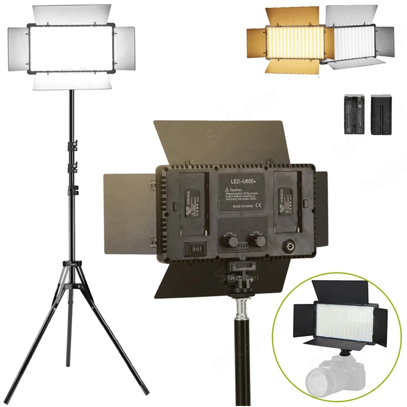 Photography Lighting Uk - U800 U600 Kit Lampu Perekam Lampu