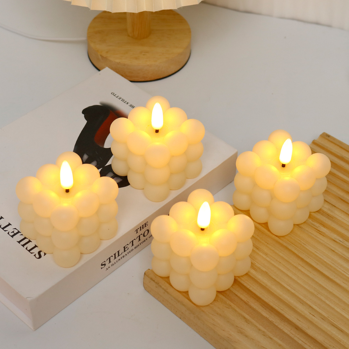 Lilin LED Kubus untuk Dekorasi - Photography And Lighting ulasan dan harga