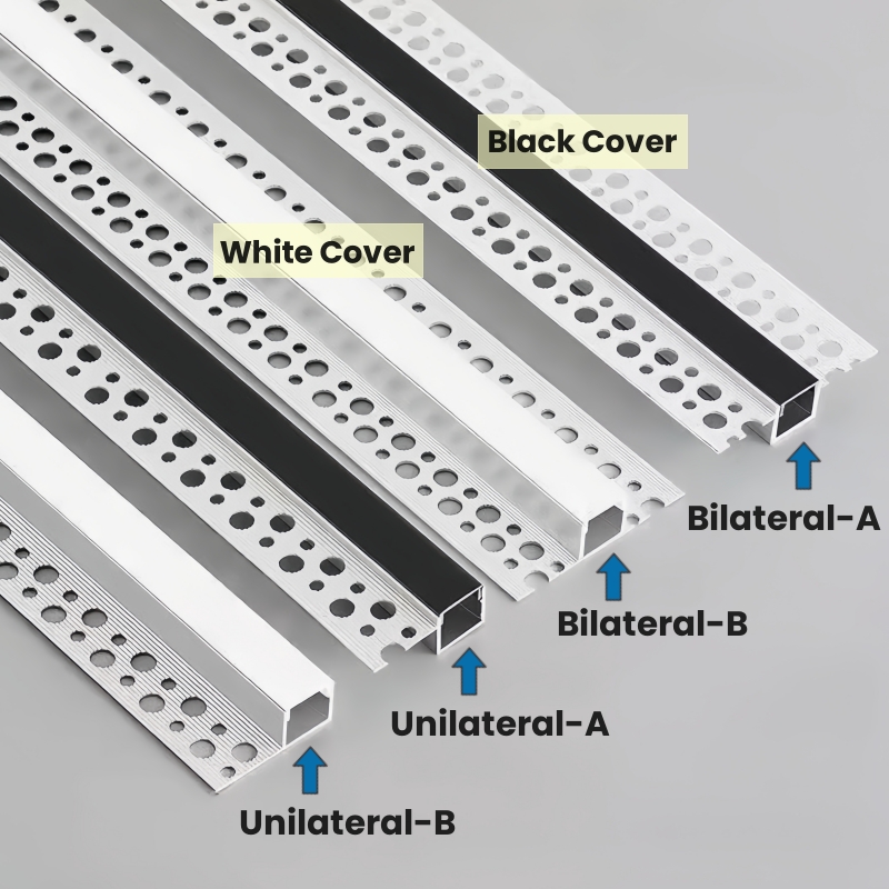 Profil Aluminium LED Tepi Lang - Diffusion Material Roll ulasan dan harga