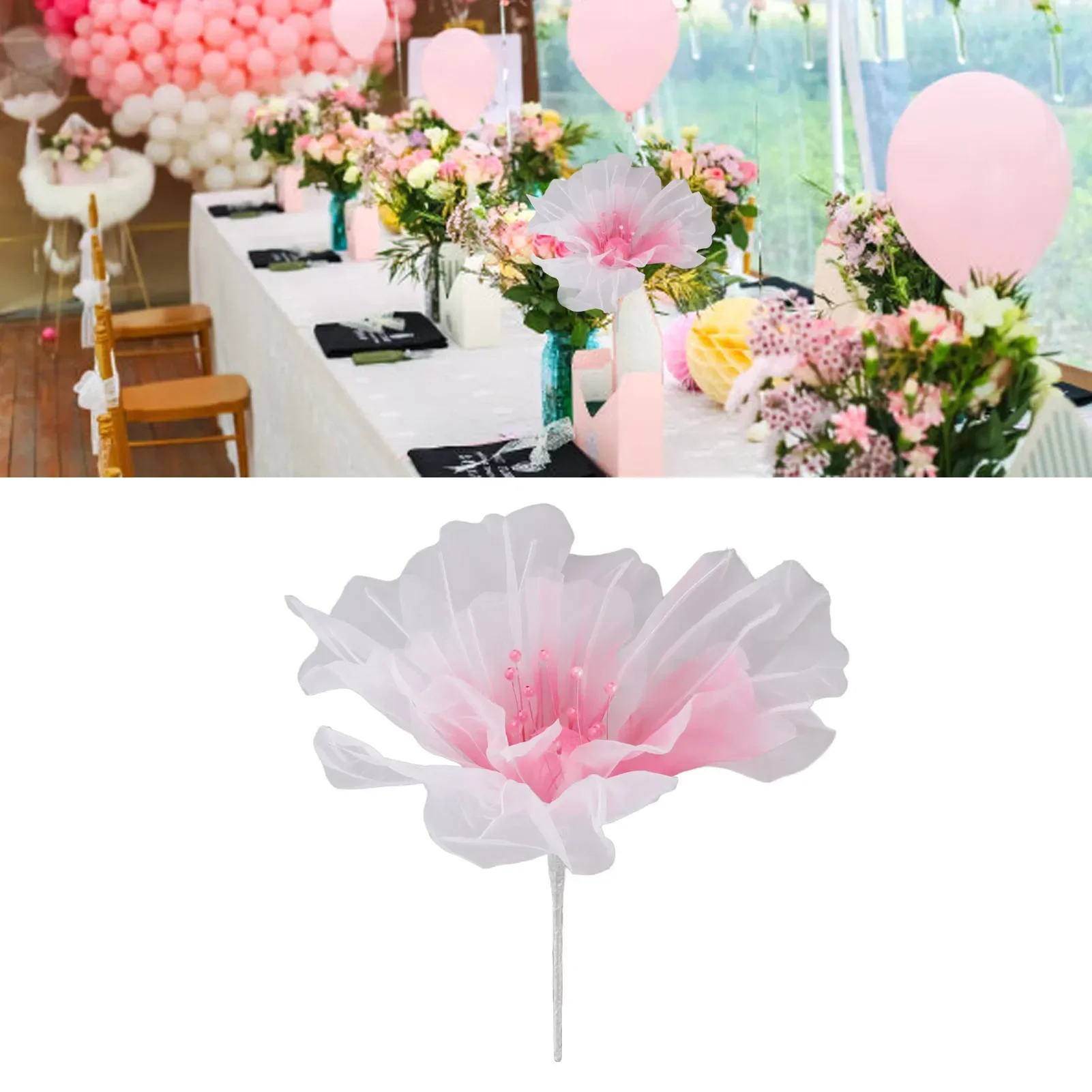 Bunga Kasa Diameter 19,7 Inci  - Photography Artificial Lighting ulasan dan harga