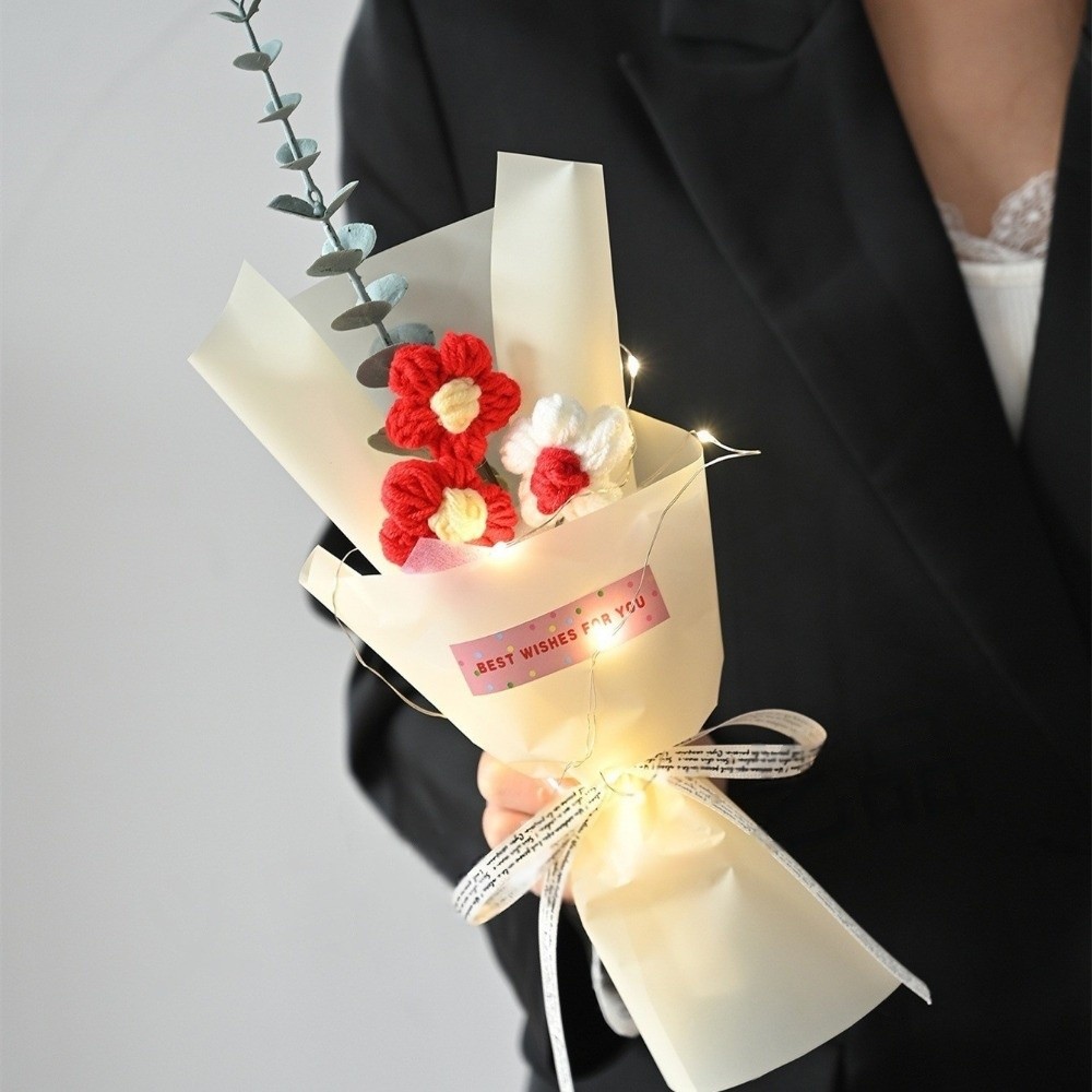 Buket Bunga Rajut Crochet Berc - Photography Artificial Lighting ulasan dan harga