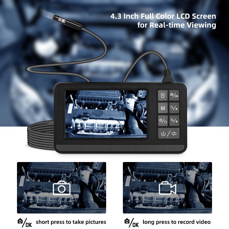 KERUI kamera inspeksi endoskop - Macro Photography Led Lighting ulasan dan harga