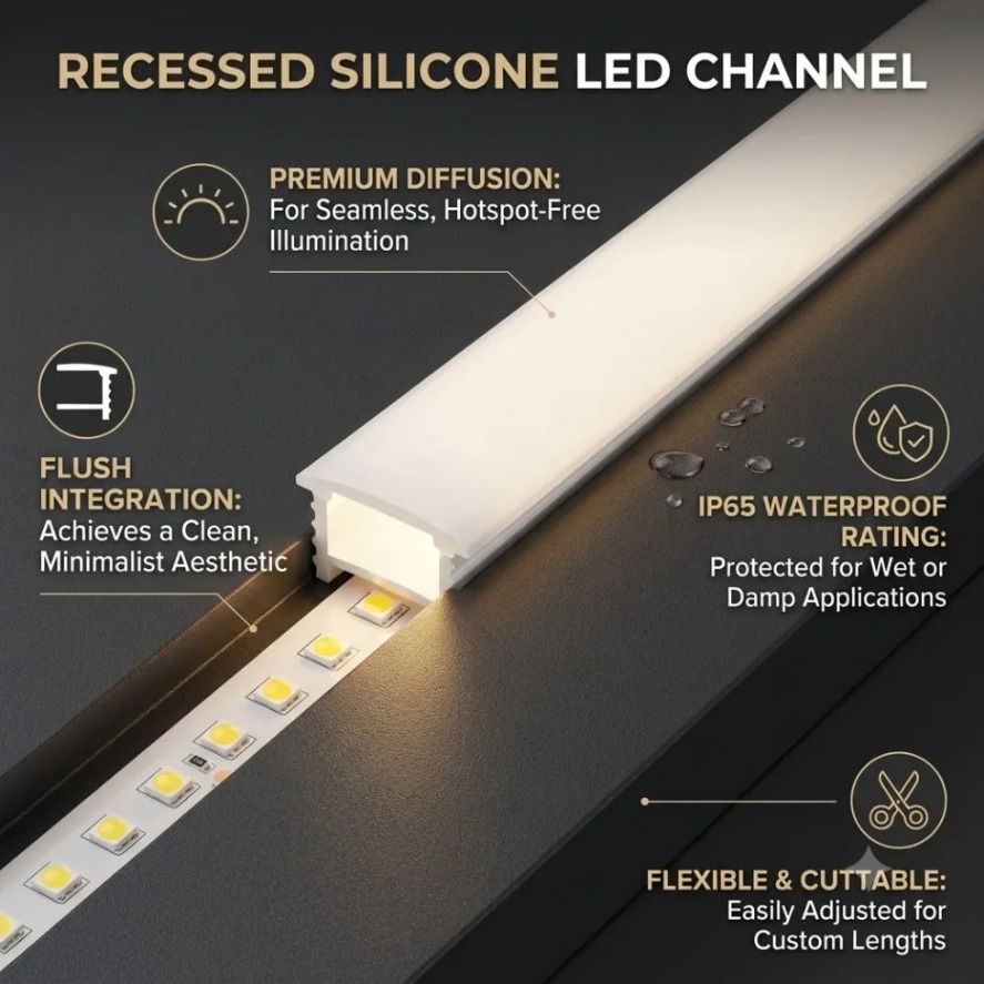 Lampu Neon LED Fleksibel WS281 - Diffusion Material Roll ulasan dan harga
