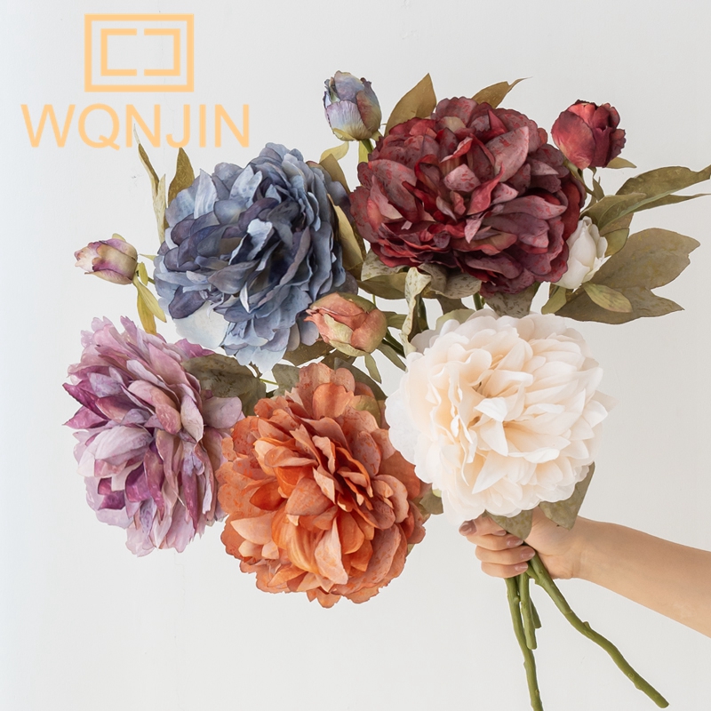 1 Buah Bunga Simulasi Peony Be - Photography Artificial Lighting ulasan dan harga