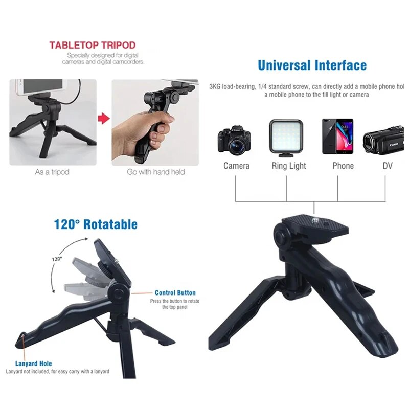 Kit Vlog ponsel pintar dengan  - Photography Led Lighting Kit ulasan dan harga