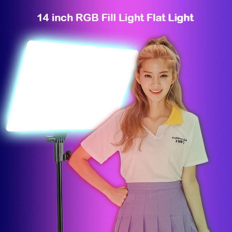 RGB 14 ''Lampu Video LED Remot - Photography Lighting Uk ulasan dan harga