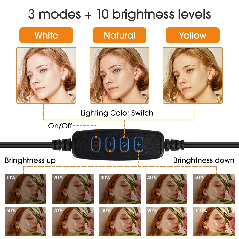 Lampu Bulat LED Lampu Cincin D - Photography Lighting Set ulasan dan harga