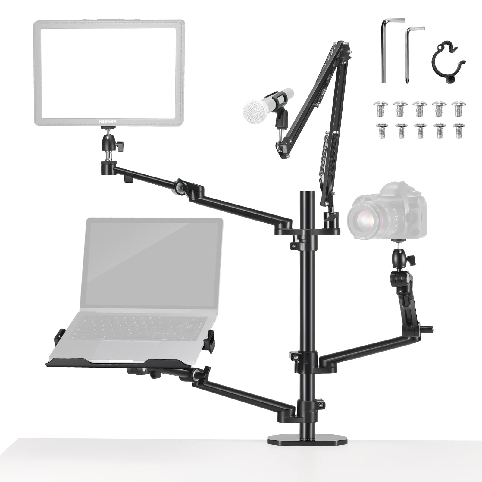 2026 NEEWER DS007 Dudukan Kame - Photography Lighting Rig ulasan dan harga
