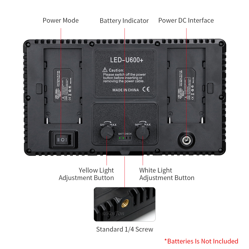 U800 lampu LED foto Studio por - Photography Lighting Uk ulasan dan harga