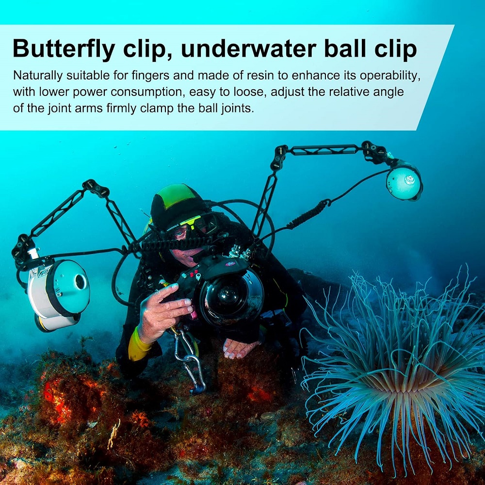Mcoplus Butterfly Clip Aksesor - Photography Lighting Essentials ulasan dan harga