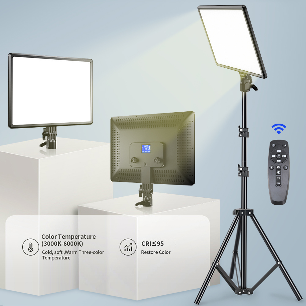 Panel Lampu Video LED 10/14 In - Photography Lighting Uk ulasan dan harga