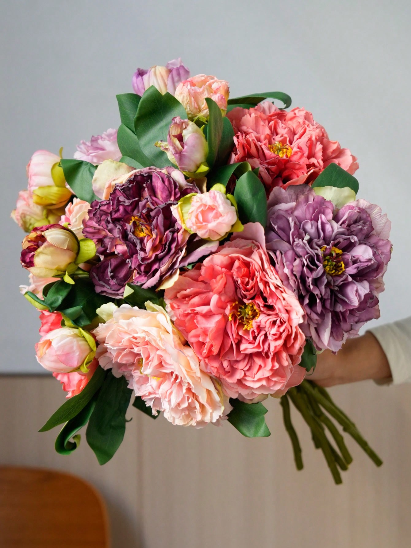 1 Buah Bunga Peony Simulasi Me - Photography Artificial Lighting ulasan dan harga