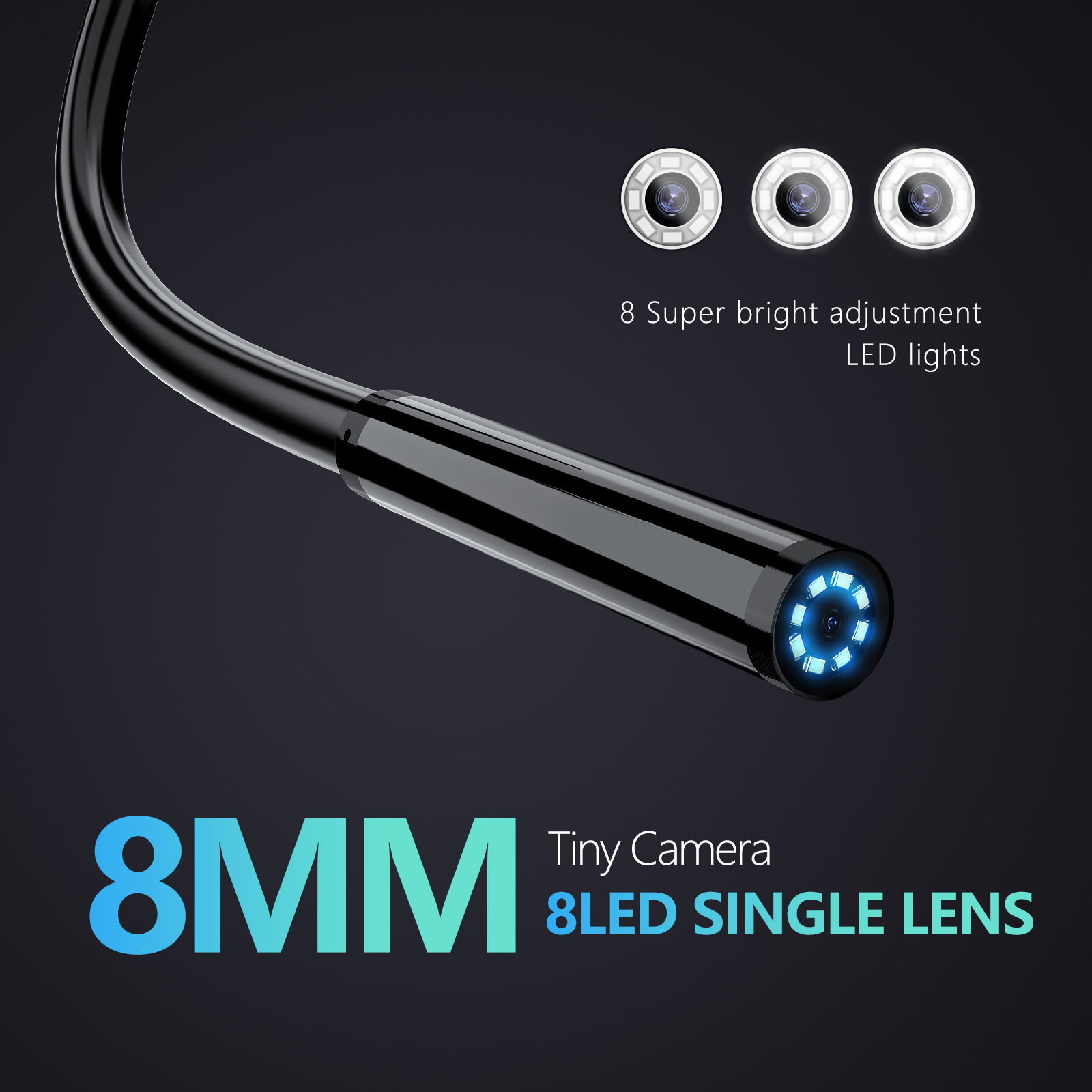 Kamera Endoskop Industri Probe - Macro Photography Led Lighting ulasan dan harga
