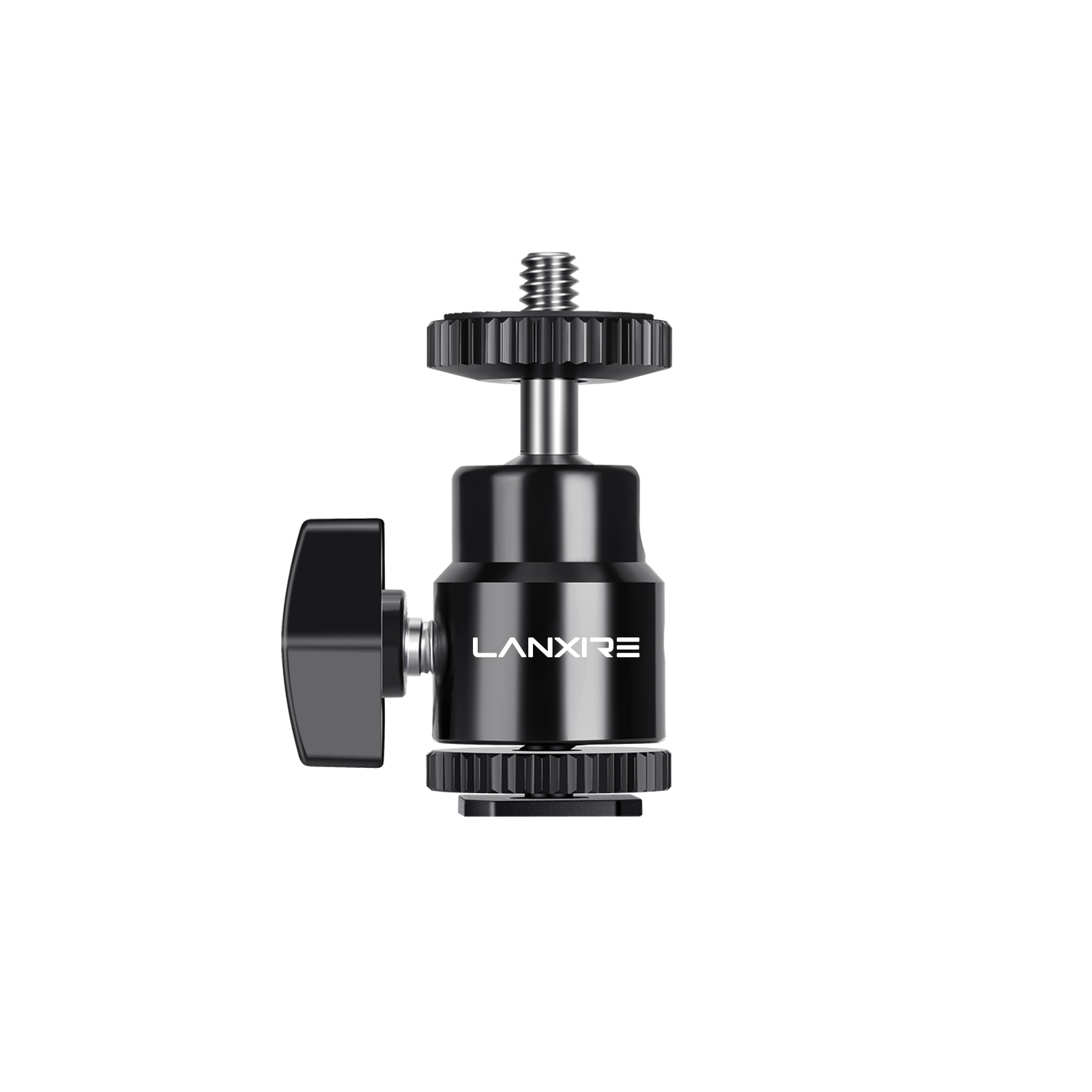 Adaptor Cold Shoe Lanxire Mini - Photography Lighting Rig ulasan dan harga