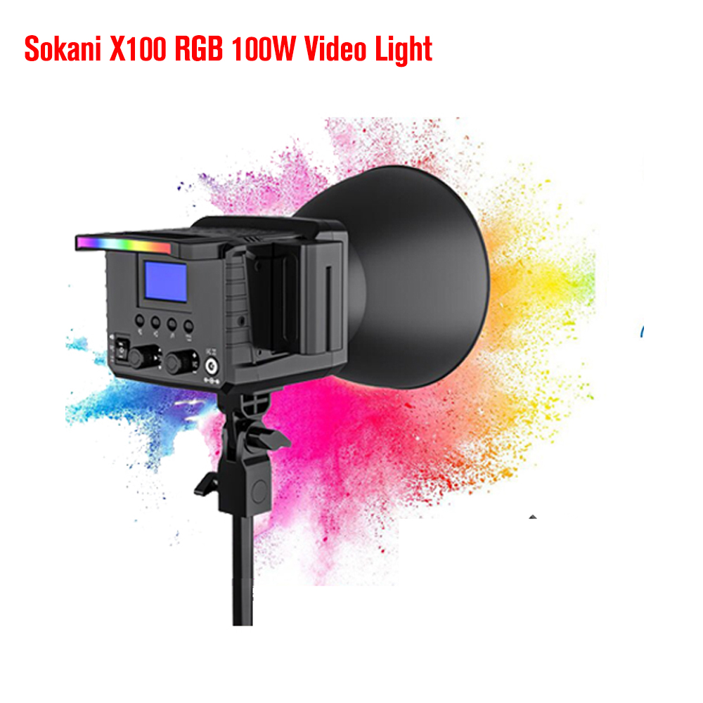 Sokani X100 / X60 Lampu Video  - Photography Lighting For Outdoors ulasan dan harga