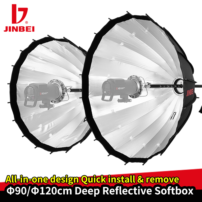 JINBEI Soft Box Parabola Refle - Parabolic Umbrella Deep ulasan dan harga
