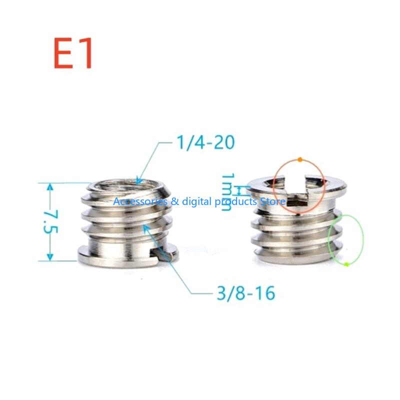 77JD Set Adaptor Sekrup 6 Buah - Photography Lighting Rig ulasan dan harga