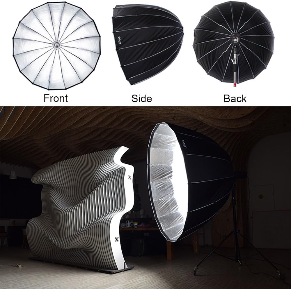 Softbox Parabola Selens Hexago - Parabolic Umbrella Deep ulasan dan harga