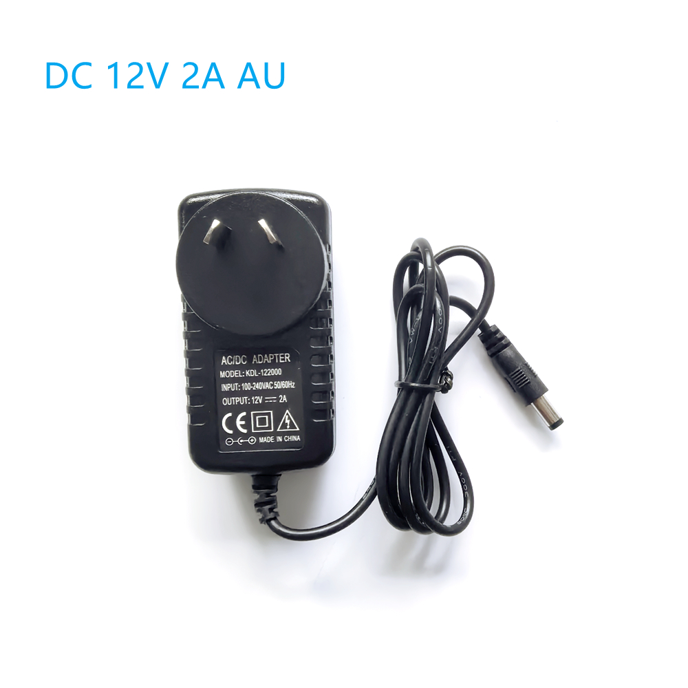 AC 110-240V DC 12V 2A Adaptor  - Macro Photography Led Lighting ulasan dan harga