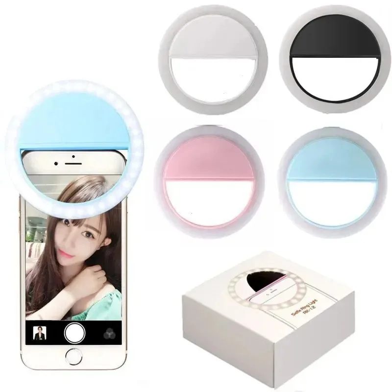 Lampu Selfie LED Clip-On, Lamp - Photography Lighting Wand ulasan dan harga