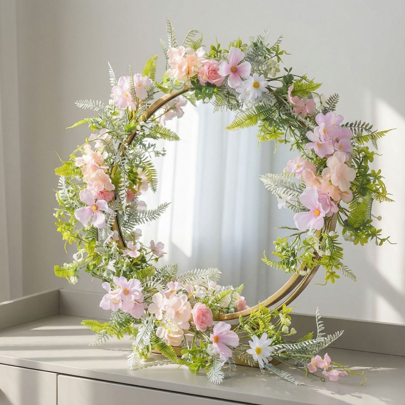 Rangkaian Bunga Peony Daisy LE - Photography Artificial Lighting ulasan dan harga