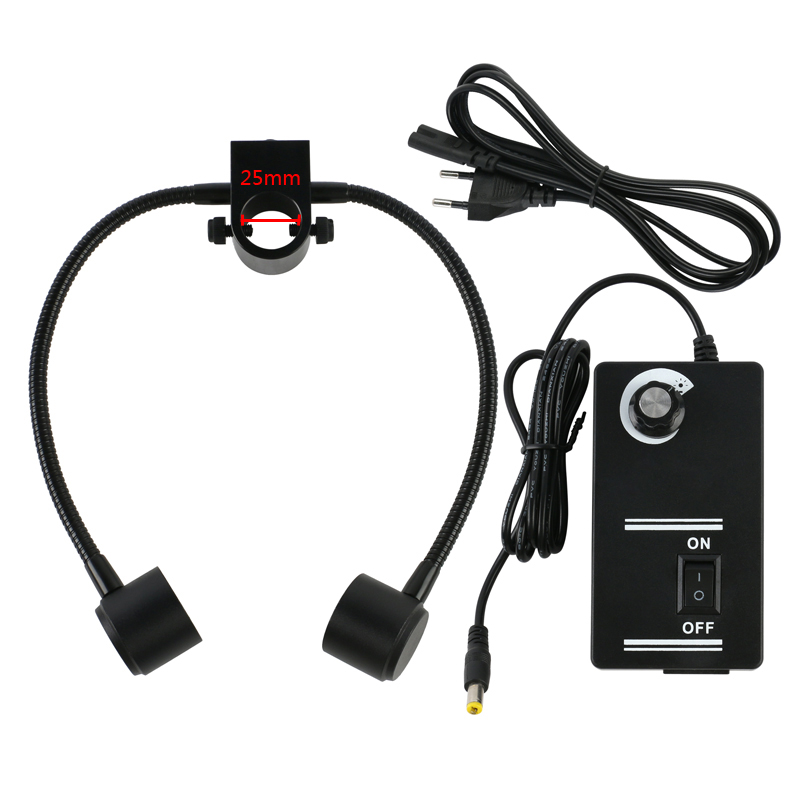 Lampu Sorot LED Ganda 32mm 25m - Macro Photography Led Lighting ulasan dan harga