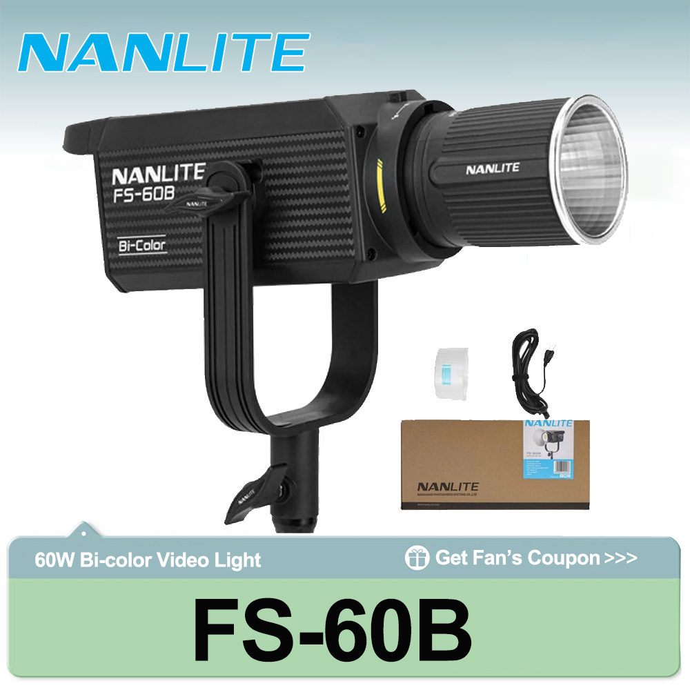 Lampu Sorot Bi-color Nanlite F - Photography Lighting For Outdoors ulasan dan harga