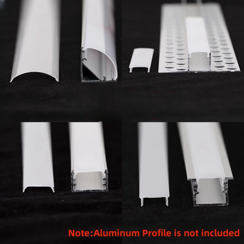 15M/30M Hitam/Putih LED Profil - Diffusion Material Roll ulasan dan harga