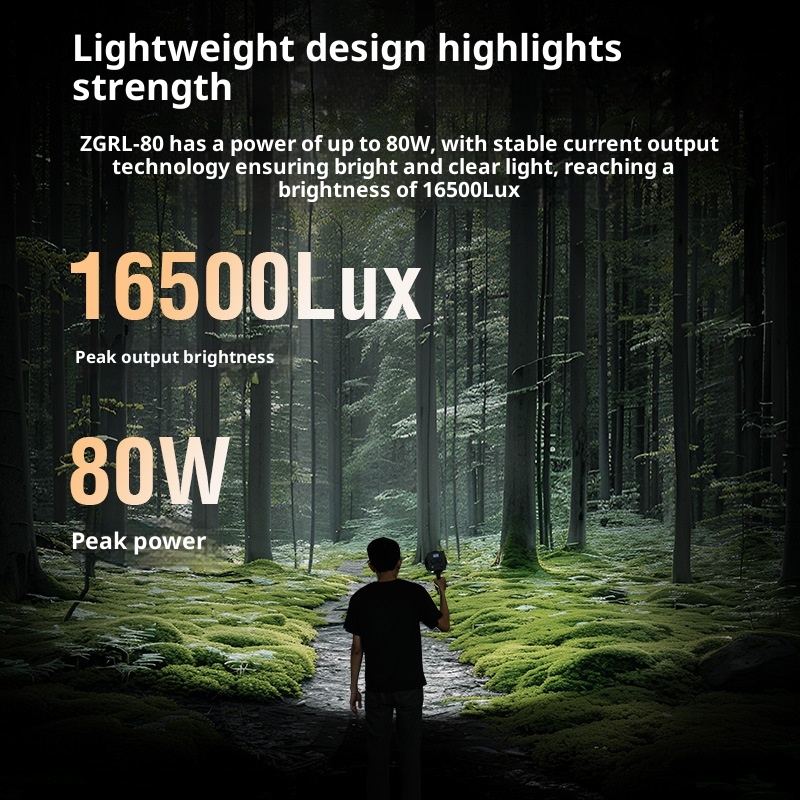 Lampu Video LED COB ZGRL80 80W - Photography Lighting For Outdoors ulasan dan harga