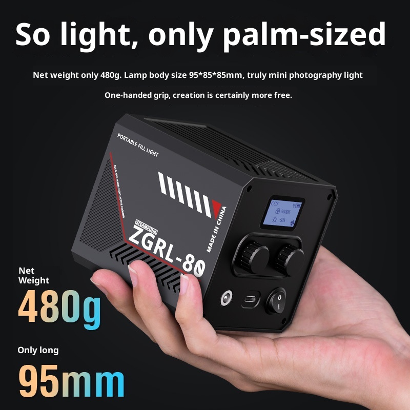 Lampu Video LED COB ZGRL80 80W - Photography Lighting For Outdoors ulasan dan harga