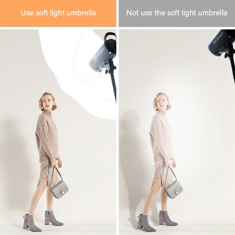 Payung Difuser Cahaya Putih Tr - Photography Lighting Set ulasan dan harga