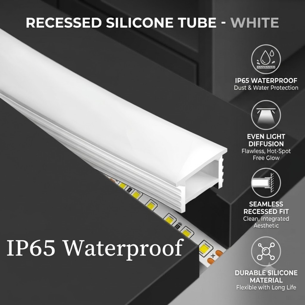 Lampu Neon LED Silikon Putih T - Diffusion Material Roll ulasan dan harga