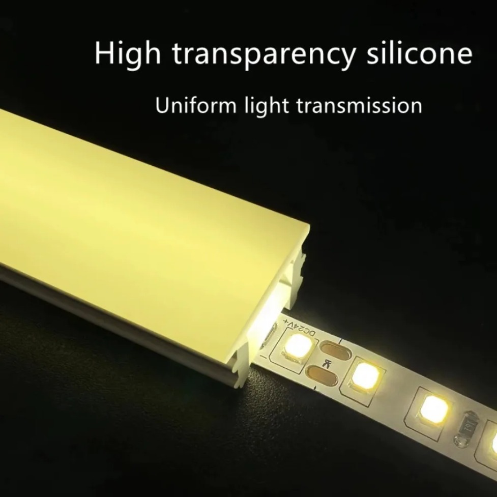 Lampu Neon LED Silikon Putih T - Diffusion Material Roll ulasan dan harga