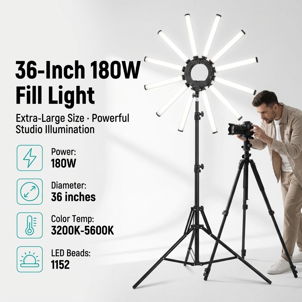 Kit Pencahayaan Fotografi Mult - Photography Led Lighting Kit ulasan dan harga
