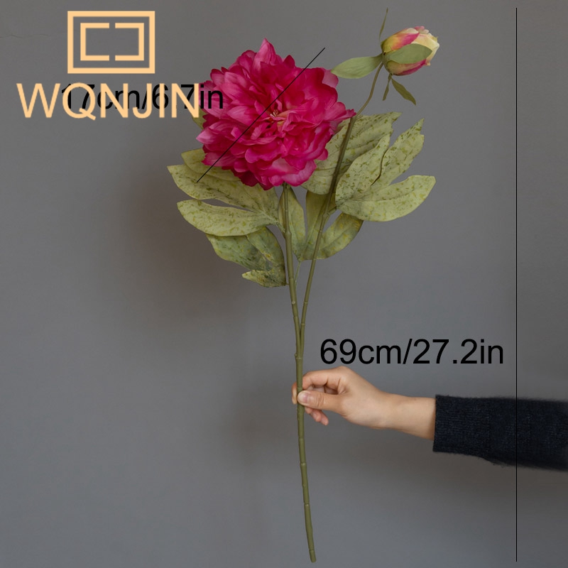 1 Buah Bunga Peony Simulasi Me - Photography Artificial Lighting ulasan dan harga