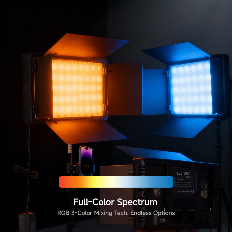 Lampu LED U600 untuk Fotografi - Photography Lighting Set ulasan dan harga